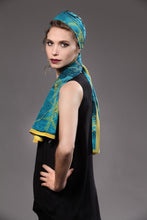 The-Blue-Mosquito-scarf-silk-rectangular-yellow-45x180-model-packshot-3_resize