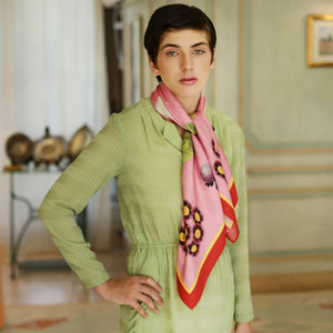 The-Pink-Camelia-Silk-Scarf - square-carre-90x90-campaign10