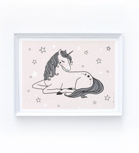 Art Print - Unicorn - Only available in Israel!