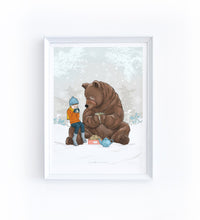 Art Print - Boy and Bear