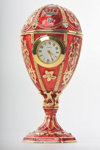Red Egg with a Clock