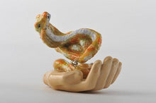 Zodiac Snake Laying on Hand