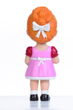 Red Hair Girl with Teddy Bear Doll