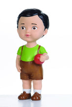 Black Hair Boy with Ball Doll