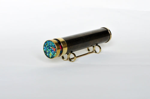 Classic Kaleidoscope, Dark Brass Kaleidoscope, Gift Idea