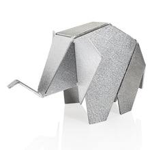 Lucky Elephant - origami souvenir. Origami Sculpture. Metal home decor. Gifts for New Homes. Geometric Style