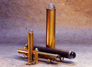 Long Teleidoscope, Gold brass teleidoscope, Steampunk, fathers day gift idea