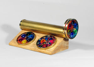Giant Extra Wheels Kaleidoscope, Brass Kaleidoscope, Personalized gift, Gift for him, Gift for her