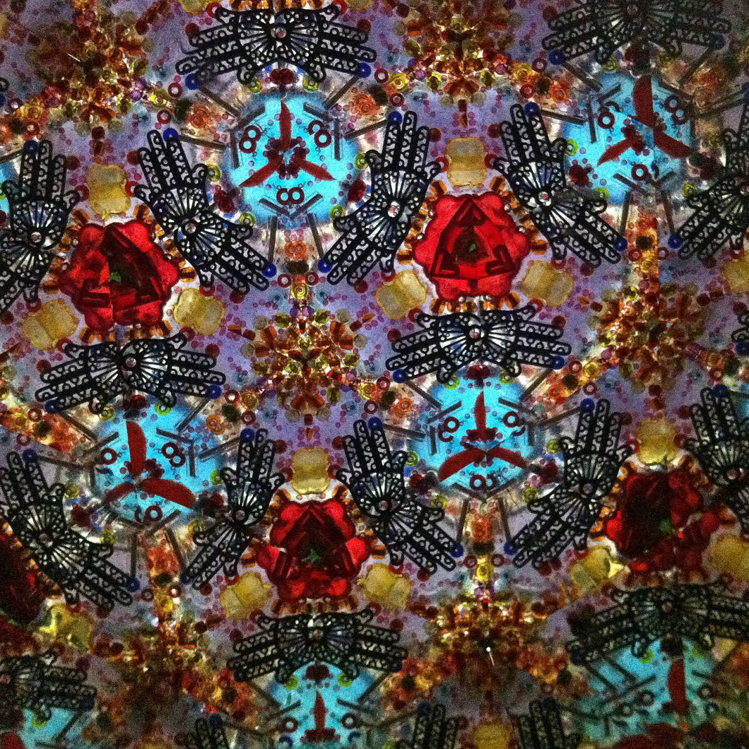 Judaica kaleidoscope, Flower Wheels Kaleidoscope