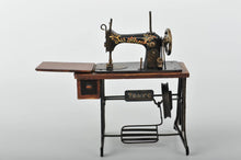 Miniature Wooden Jones sewing machine Vintage Decoration Antique Replica