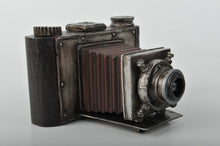 Wood and Metal 19th Century Camera Replica Vintage Decoration Antique Trinket Box