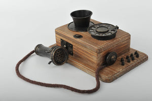 Dial candle stick phone Vintage Decoration Antique Trinket Box