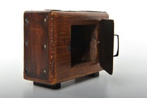 Wooden Miniature Replica of a Classic Radio Vintage Decoration Antique Trinket Box