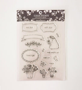 Blessing (Hebrew)  Clear Stamps set - 18 different clear stamps