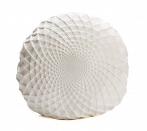 Cream round pillow cover 60x60 cm, 23.6 inch, Boho chic home style accessory, Designer cushion cover, Noam pillow