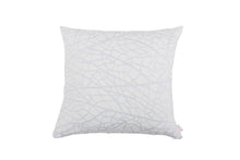 White vein decorative pillow cover, 50X50 cm, 19.6X19.6 inch,special "nature" print on cotton, Home decor accessory, Vein pillow