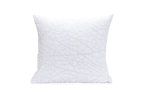 White vein decorative pillow cover, 50X50 cm, 19.6X19.6 inch,special "nature" print on cotton, Home decor accessory, Vein pillow