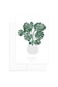 Card - Botanical - Monstera Deliciosa