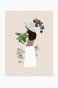 Art Print - Plants Lady