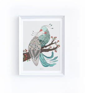 Art Print - Peacocks