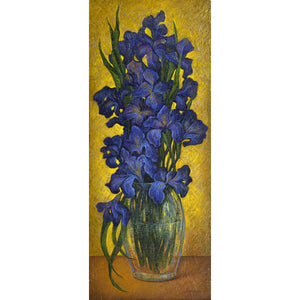 Blue Irises by Marina Grigoryan