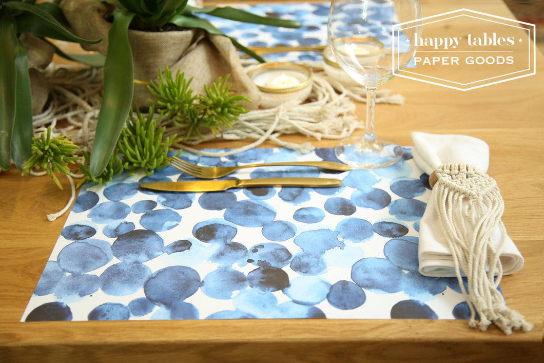 Paper Placemat Happy Tables Stain