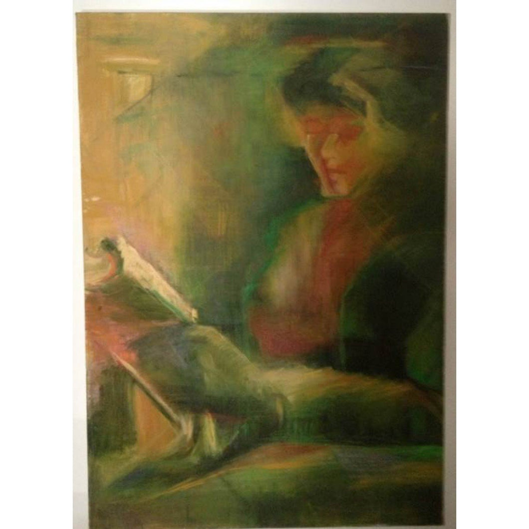 Woman in Green by Nili Kashani